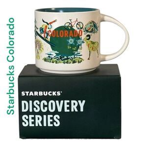 Starbucks Colorado Discovery Series 14oz Coffee Mug Colorado Themed Mug